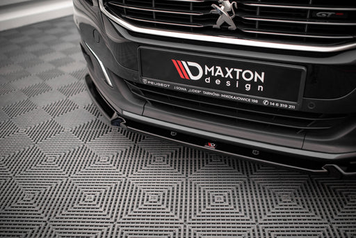 Maxton Design Front Splitter V.1 Peugeot 508 GT Mk1 Facelift