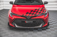 Maxton Design Front Splitter V.1 + Flaps Toyota Corolla GR Sport Hatchback XII