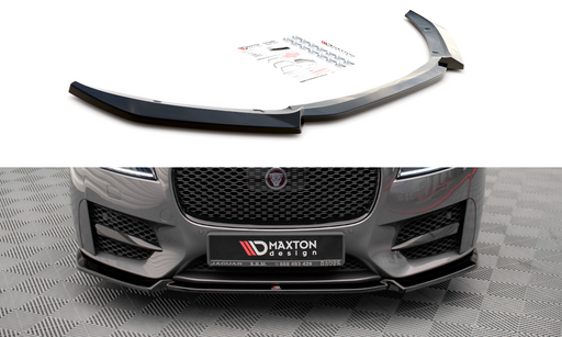 Maxton Design Front Splitter V.2 Jaguar XF R-Sport Mk2