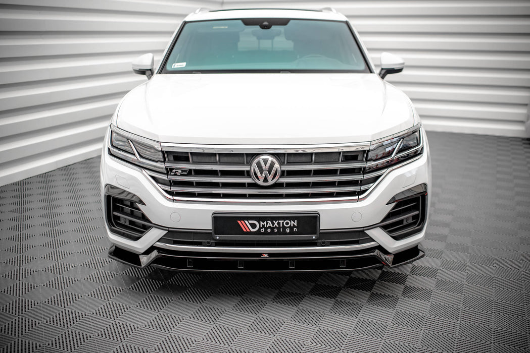 Maxton Design Front Splitter Volkswagen Touareg R-Line Mk3