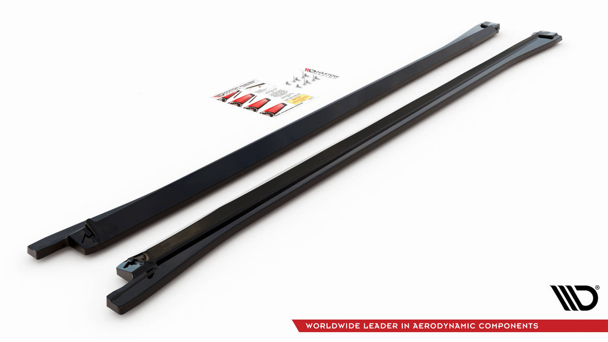 Maxton Design Side Skirts Diffusers Volkswagen Touareg R-line Mk3