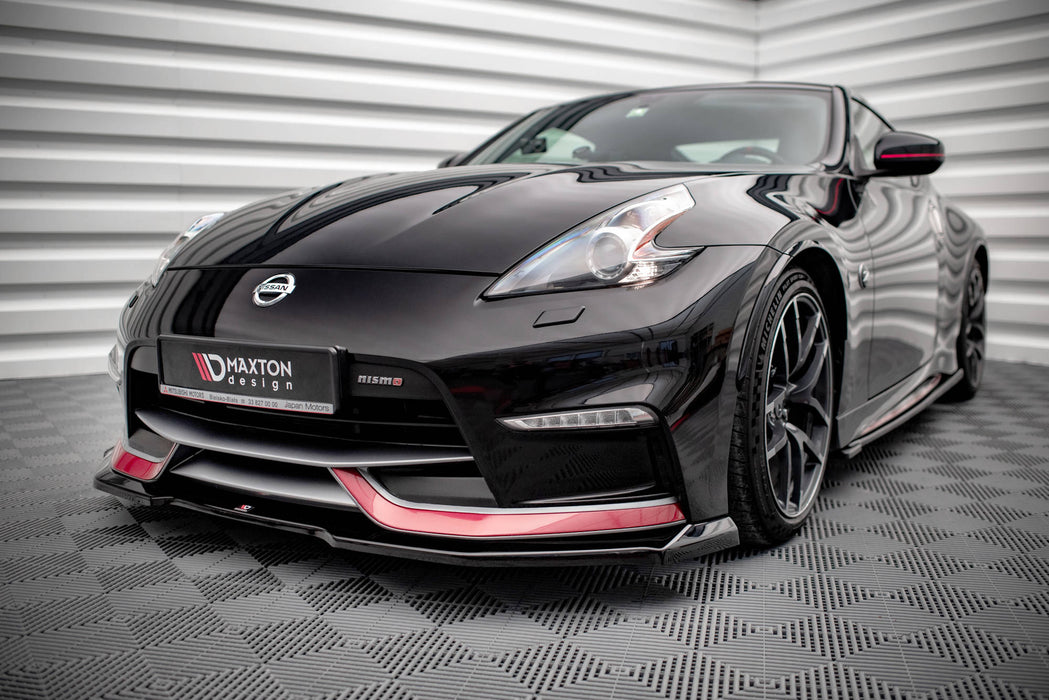 Maxton Design Front Splitter V.1 Nissan 370Z Nismo Facelift