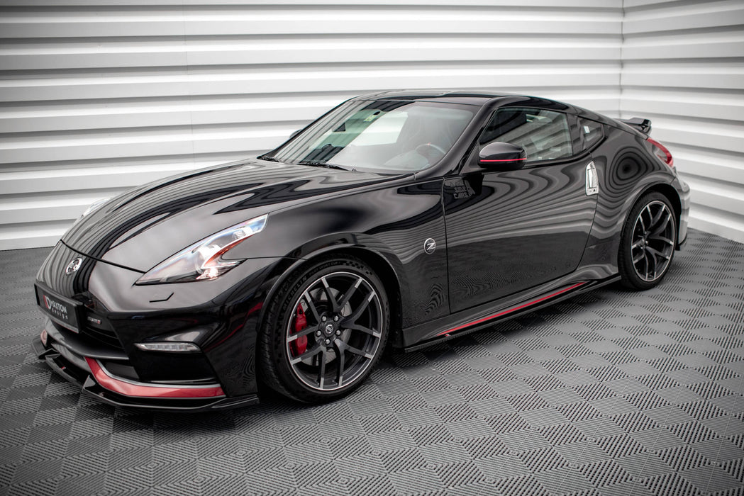 Maxton Design Side Skirts Diffusers V.2 Nissan 370Z Nismo Facelift