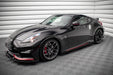 Maxton Design Side Skirts Diffusers V.2 Nissan 370Z Nismo Facelift