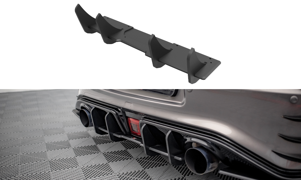 Maxton Design Street Pro Rear Diffuser Nissan 370Z Nismo Facelift