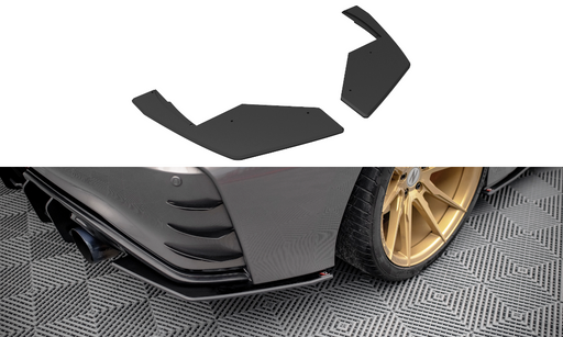 Maxton Design Street Pro Rear Side Splitters Nissan 370Z Nismo Facelift