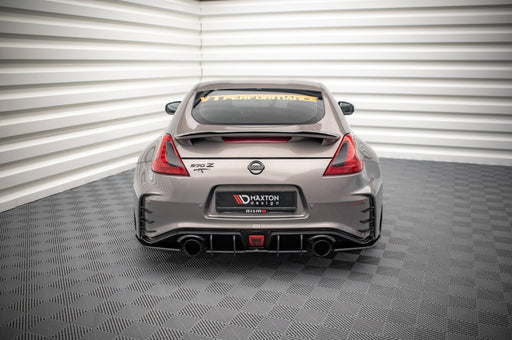 Maxton Design Street Pro Rear Side Splitters Nissan 370Z Nismo Facelift