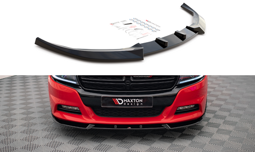 Maxton Design Front Splitter V.1 Dodge Charger RT Mk7 Facelift