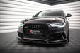 Maxton Design Front Splitter Audi A6 RS6 Look C7