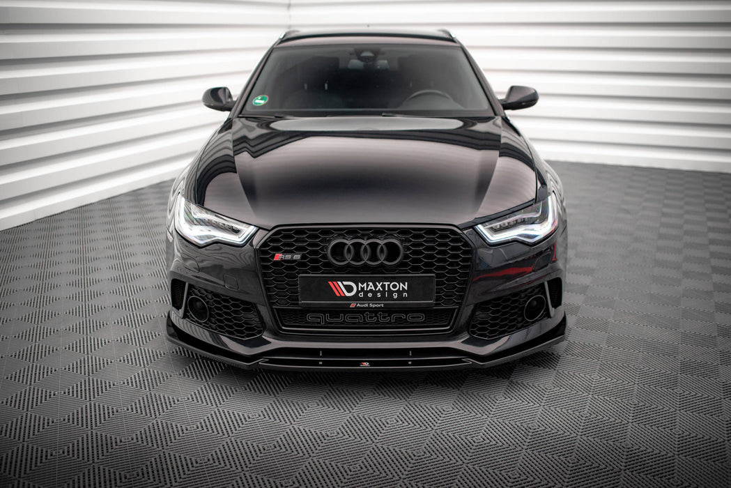 Maxton Design Front Splitter Audi A6 RS6 Look C7