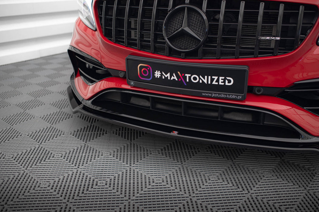 Maxton Design Front Splitter V.2 Mercedes-Benz A45 Aero W176 Facelift