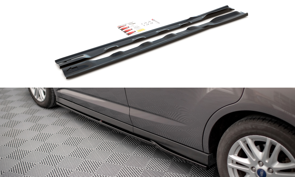 Maxton Design Side Skirts Diffusers Ford C-Max Mk2