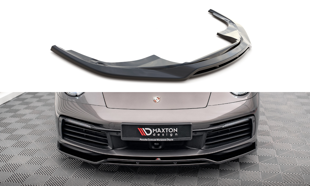 Maxton Design Front Splitter Porsche 911 Carrera 4S 992