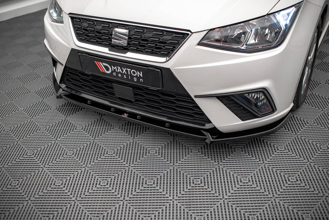 Maxton Design Front Splitter V.1 Seat Ibiza FR/ Standard Mk5