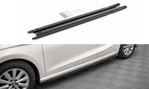 Maxton Design Side Skirts Diffusers V.2 Seat Ibiza FR/ Standard Mk5