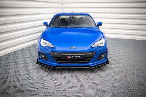 Maxton Design Street Pro Front Splitter V.1 + Flaps Subaru BRZ Mk1 Facelift