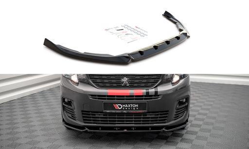 Maxton Design Front Splitter Peugeot Partner Mk3