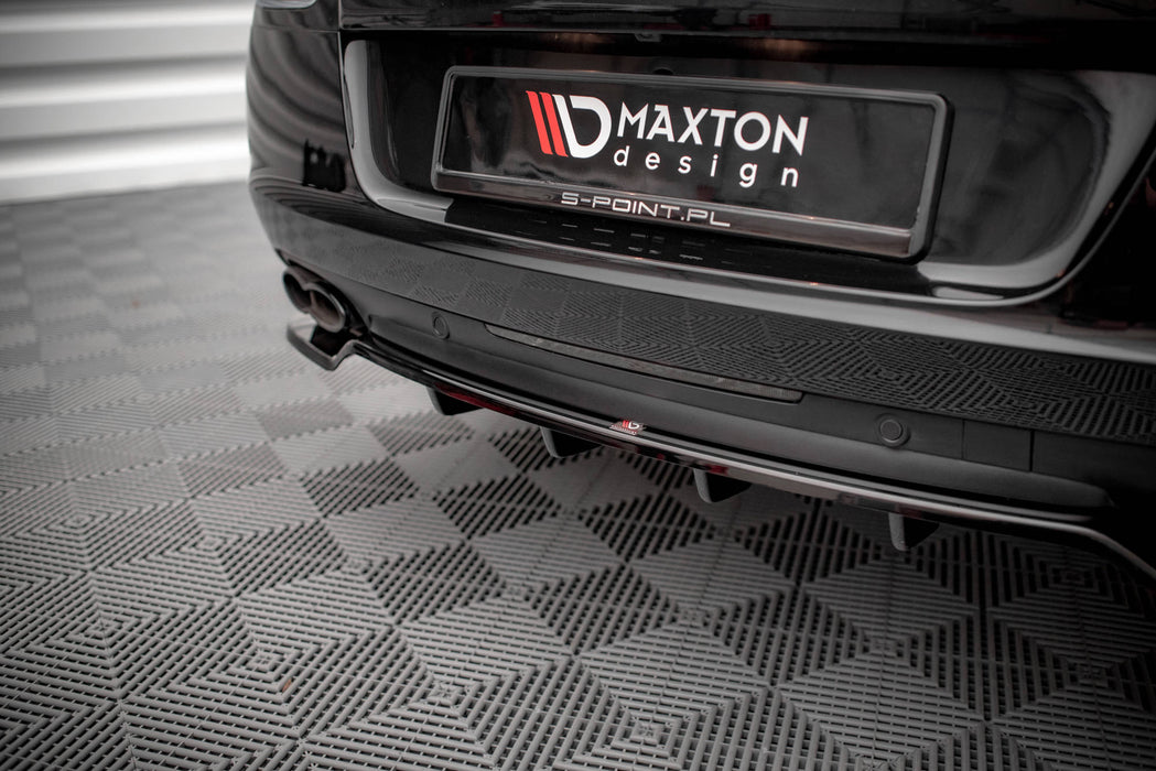 Maxton Design Rear Splitter (with vertical bars) Bentley Continental GT V8 S Mk2