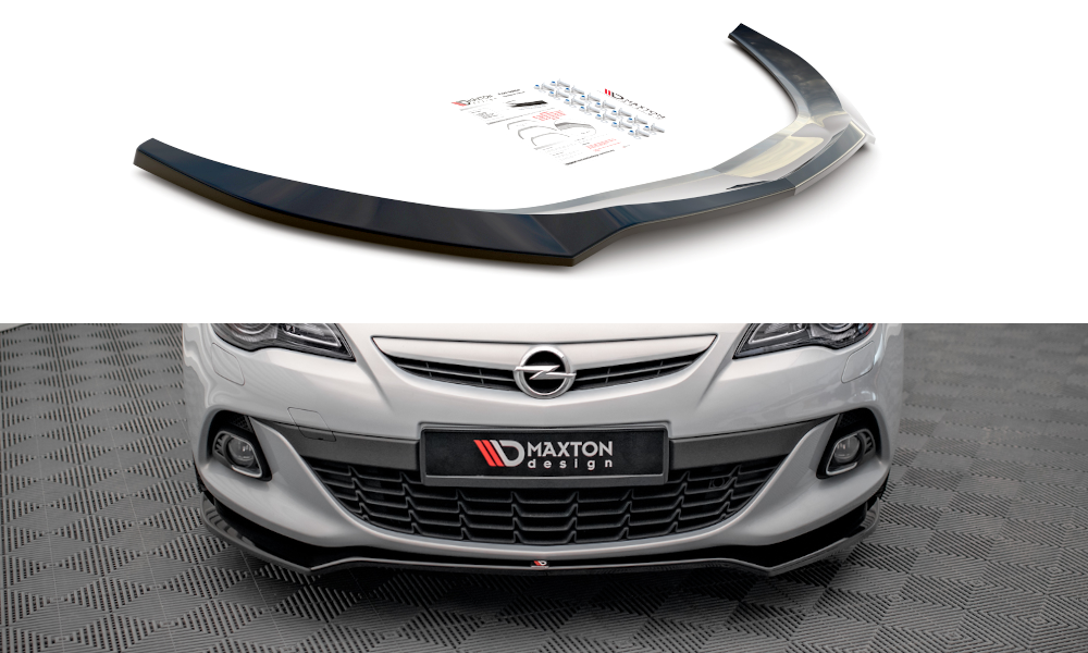 Maxton Design Front Splitter V.2 Opel Astra GTC OPC-Line J