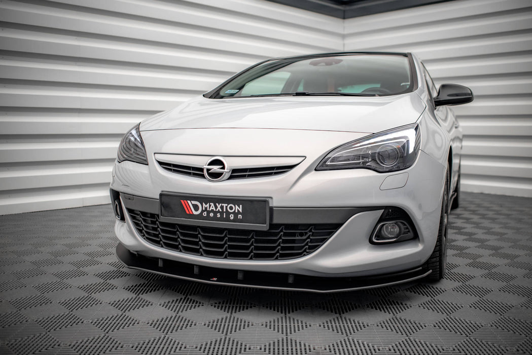 Maxton Design Street Pro Front Splitter Opel Astra GTC OPC-Line J