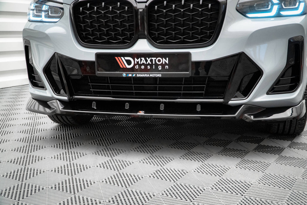 Maxton Design Front Splitter V.2 BMW X4 M-Pack G02 Facelift