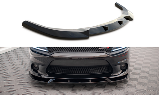 Maxton Design Front Splitter V.2 Dodge Charger SRT Mk7 Facelift