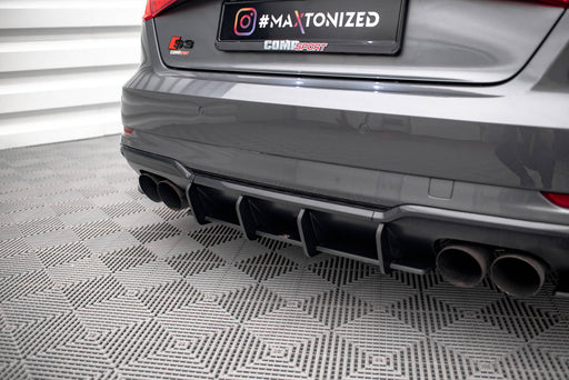 Maxton Design Street Pro Rear Diffuser Audi S3 Sportback 8V Facelift