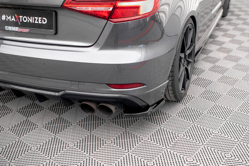 Maxton Design Rear Side Splitters V.1 Audi S3 Sportback 8V Facelift