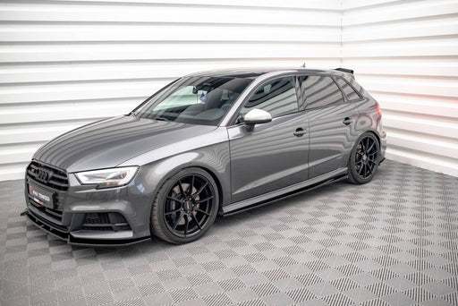 Maxton Design Side Skirts Diffusers Audi S3 / A3 S-Line Sportback 8V Facelift