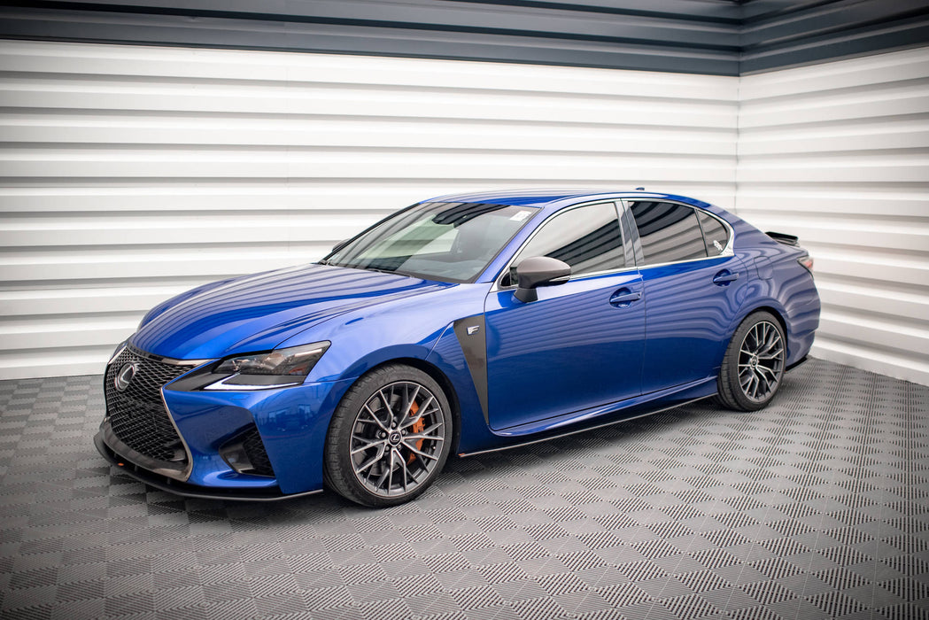 Maxton Design Street Pro Side Skirts Diffusers Lexus GS F Mk4 Facelift