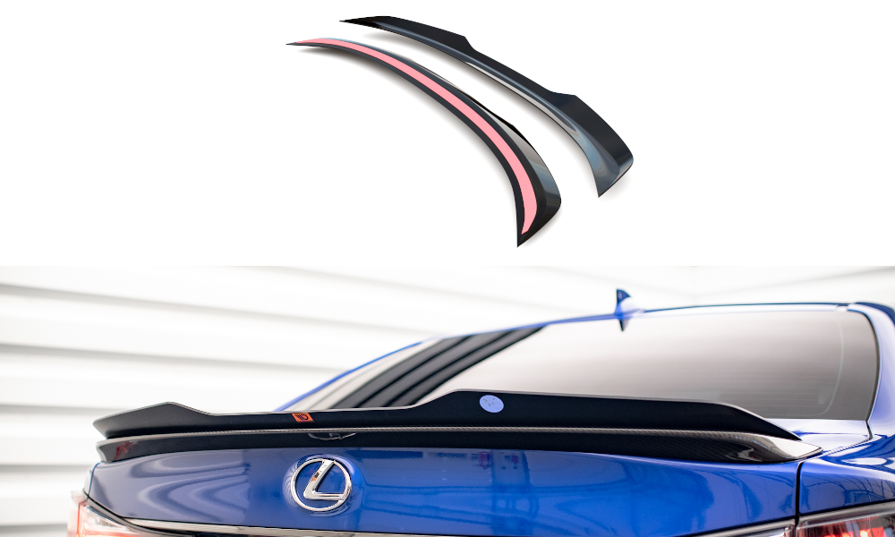 Maxton Design Spoiler Cap Lexus GS F Mk4 Facelift