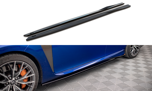 Maxton Design Side Skirts Diffusers Lexus GS F Mk4 Facelift