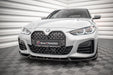 Maxton Design Front Splitter V.2 BMW 4 / i4 Gran Coupe M-Pack / M440i G26