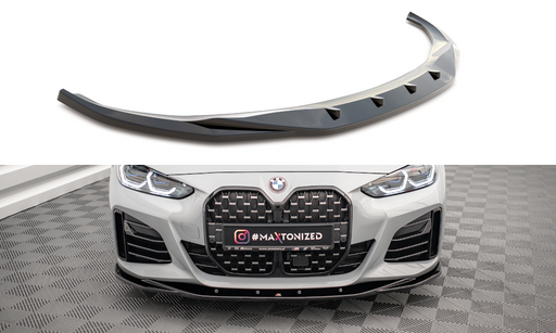 Maxton Design Front Splitter V.3 BMW 4 / i4 Gran Coupe M-Pack / M440i G26