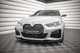 Maxton Design Front Splitter V.3 BMW 4 / i4 Gran Coupe M-Pack / M440i G26