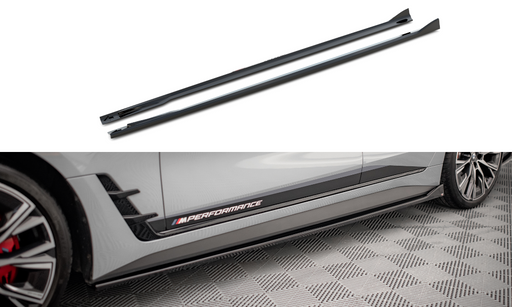 Maxton Design Side Skirts Diffusers V.2 BMW 4 Gran Coupe M-Pack / M440i G26