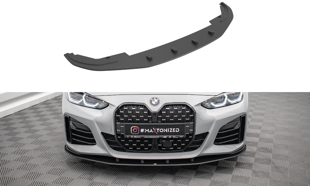 Maxton Design Street Pro Front Splitter BMW 4 Gran Coupe M-Pack G26