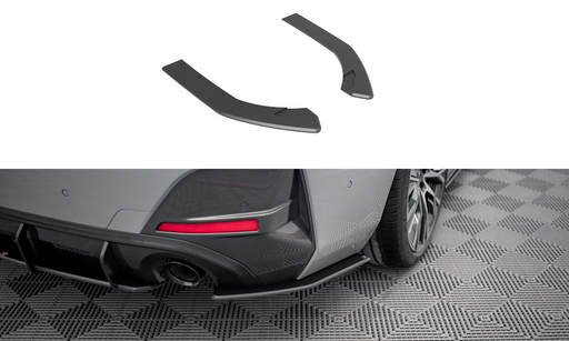 Maxton Design Street Pro Rear Side Splitters BMW 4 Gran Coupe M-Pack G26