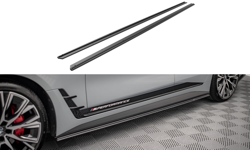 Maxton Design Street Pro Side Skirts Diffusers BMW 4 Gran Coupe M-Pack G26