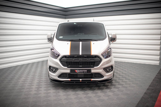 Maxton Design Front Splitter Ford Transit Custom ST-Line Mk1 Facelift