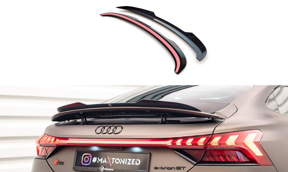 Maxton Design Spoiler Cap Audi e-Tron GT / RS GT RS Mk1