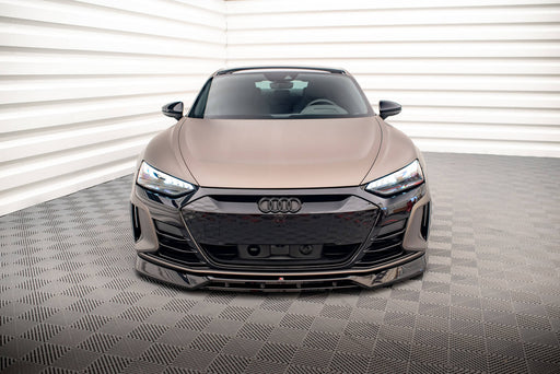 Maxton Design Front Splitter V.3 Audi e-Tron GT / RS GT Mk1