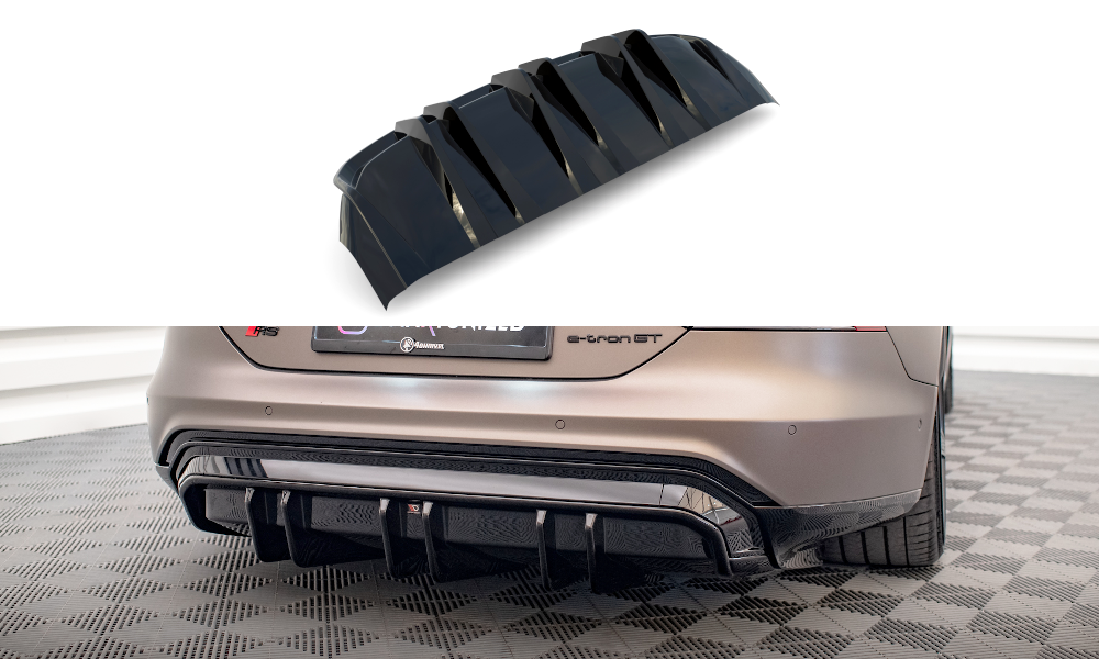 Maxton Design Rear Valance Audi e-Tron GT / RS GT Mk1