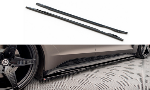 Maxton Design Side Skirts Diffusers V.1 Audi e-Tron GT / RS GT Mk1