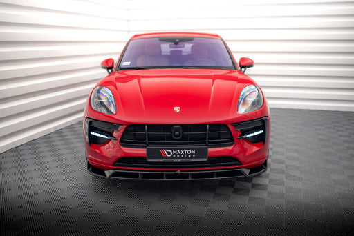 Maxton Design Front Splitter V.2 Porsche Macan Mk1 Facelift