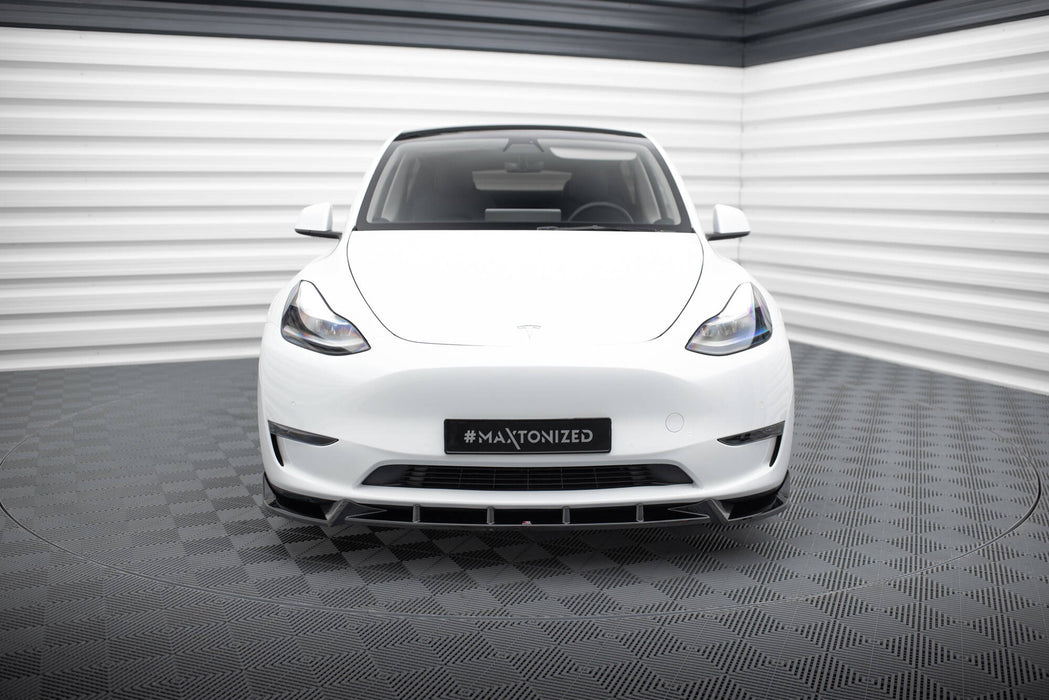 Maxton Design Front Splitter V.1 Tesla Model Y