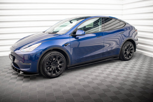 Maxton Design Side Skirts Diffusers V.1 Tesla Model Y