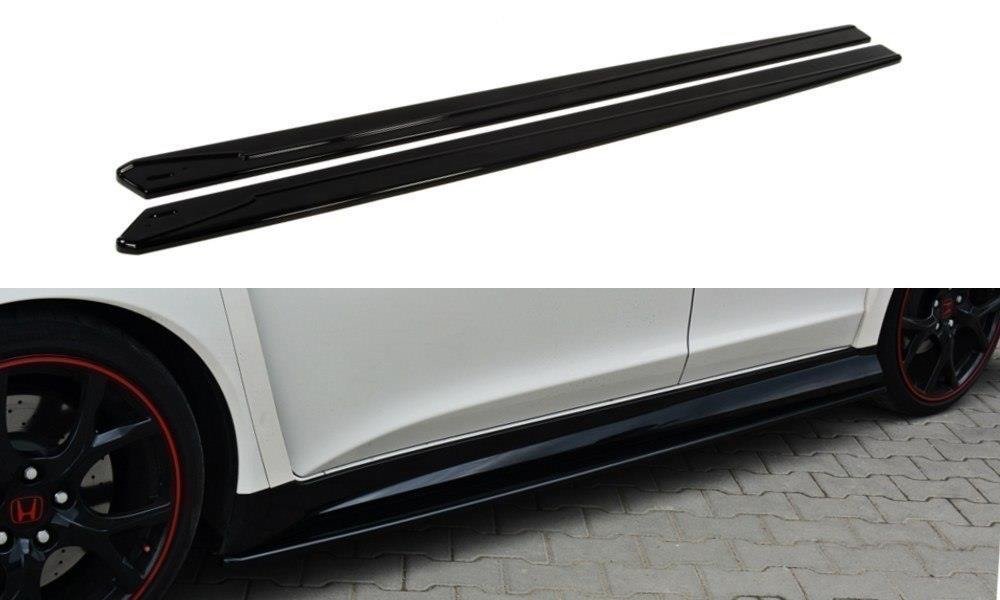 Maxton Design SIDE SKIRTS DIFFUSERS HONDA CIVIC IX TYPE R