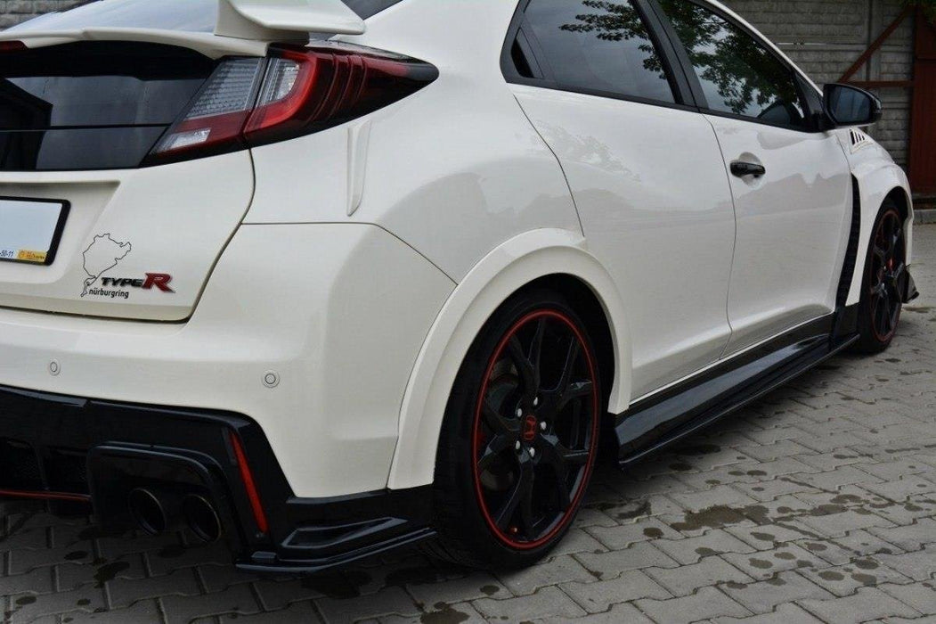 Maxton Design SIDE SKIRTS DIFFUSERS HONDA CIVIC IX TYPE R