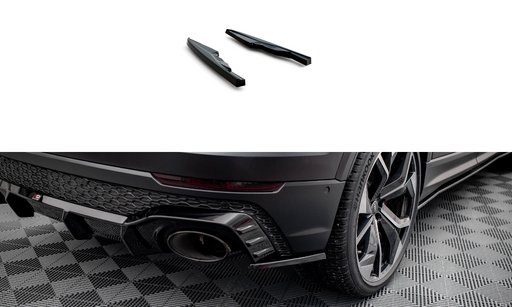 Maxton Design Rear Side Splitters V.2 Audi RSQ8 Mk1